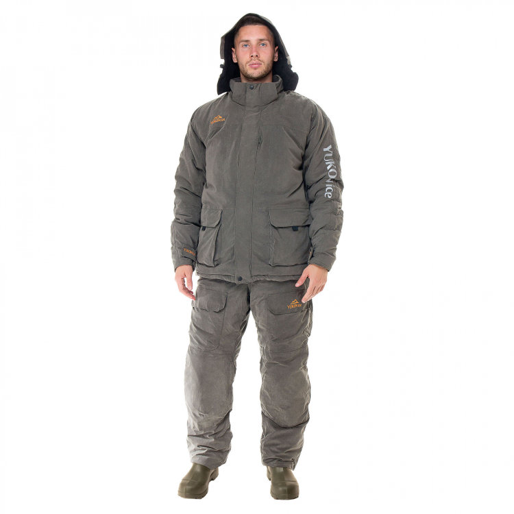 Костюм зимний Yukon Ice (тк.Finlandia) п/к HUNTSMAN, хаки Костюм зимний Yukon Ice (тк.Finlandia) п/к HUNTSMAN, хаки