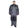 Костюм зимний Полюс LUX (тк.Cell) п/к HUNTSMAN, серый/черный