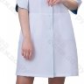 Халат женский №214 (тк.ТиСи) DoctorBIG, белый/голубой (0/5) Халат женский №214 (тк.ТиСи) DoctorBIG, белый/голубой (0/5)