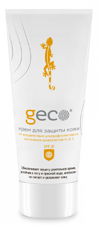 Крем защитный GECO™ от УФ излучения 100мл, 1510V Крем защитный GECO™ от УФ излучения 100мл, 1510V