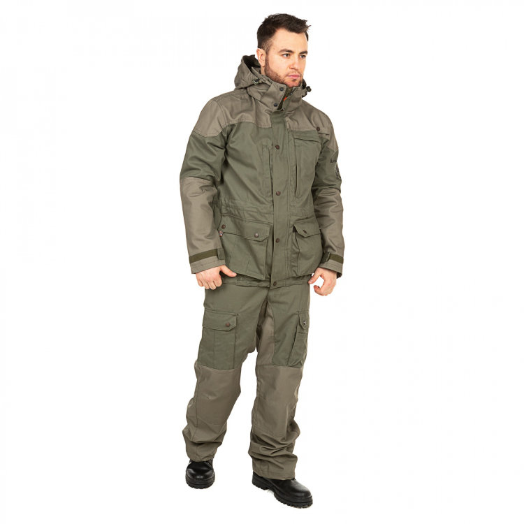 Костюм Росомаха (тк.Cotton) брюки HUNTSMAN, хаки