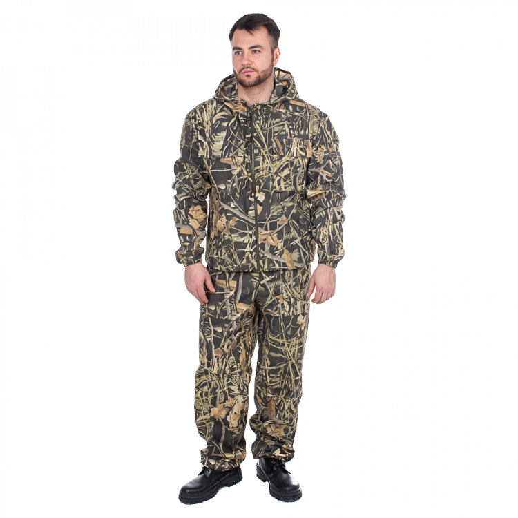 Костюм Стрелок (тк.Смесовая) брюки HUNTSMAN, КМФ камыш