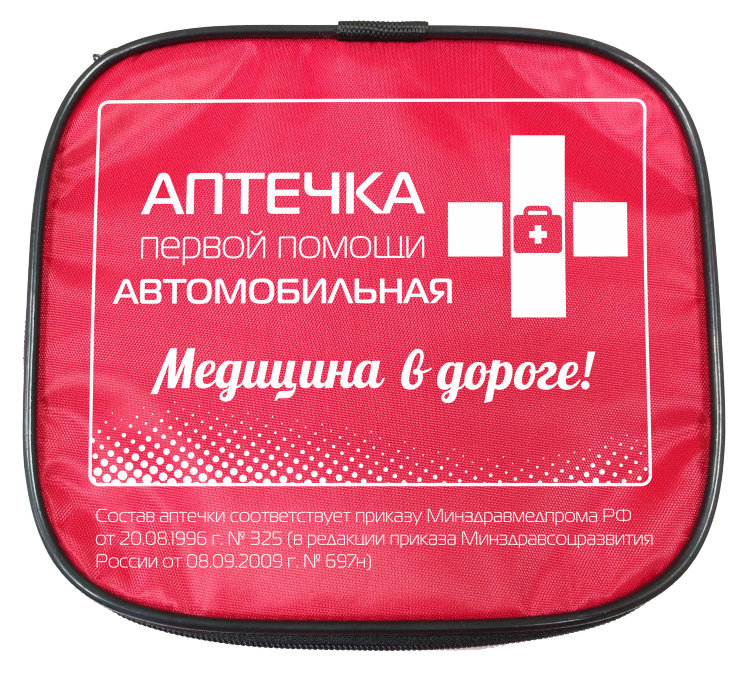 Аптечка ФЭСТ автомобильная Муссон мягкий футляр 205х210х75 (арт.1081)
