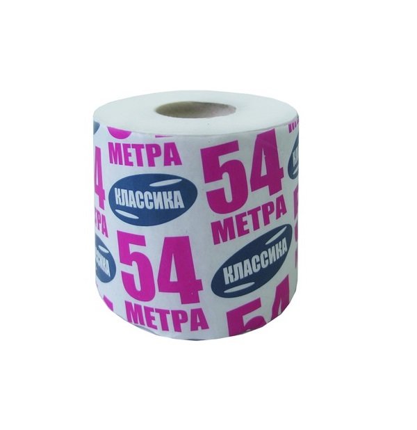 Бумага туалетная 54м (48 шт.)
