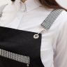 Фартук с грудкой универсальный Прага (тк.Форвард,210) ВИОЛА-НН, черный (023)